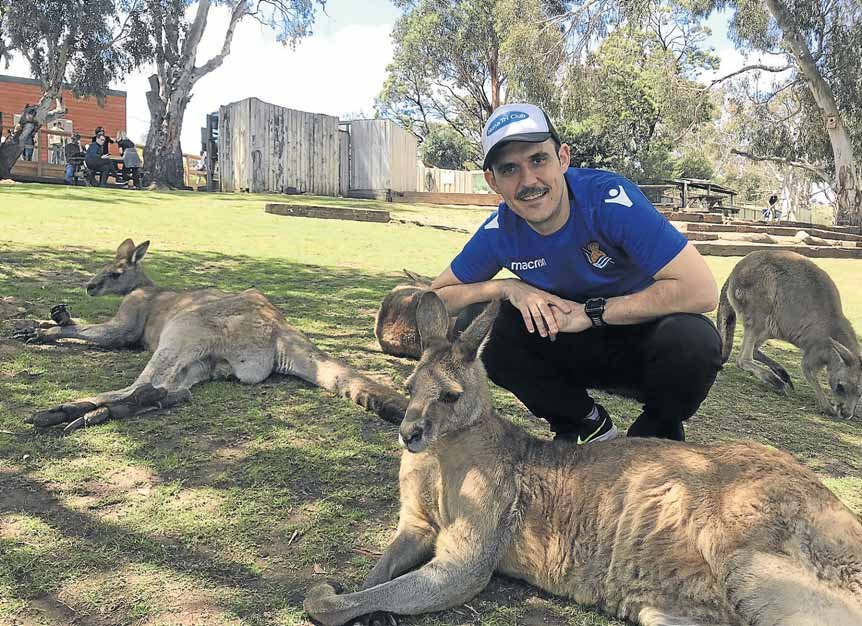 Aficionado de la Real Sociedad en Australia
